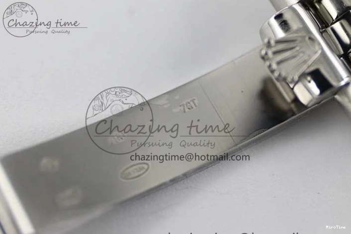 MiroTime 0329 Comfortable Day Date 40mm SS 904L Steel TWF 1:1 Best Edition Ice Blue Arabic Dial on SS Bracelet A 2357